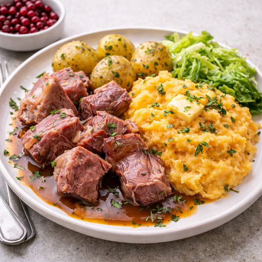 Saltkjøtt med kålstappe